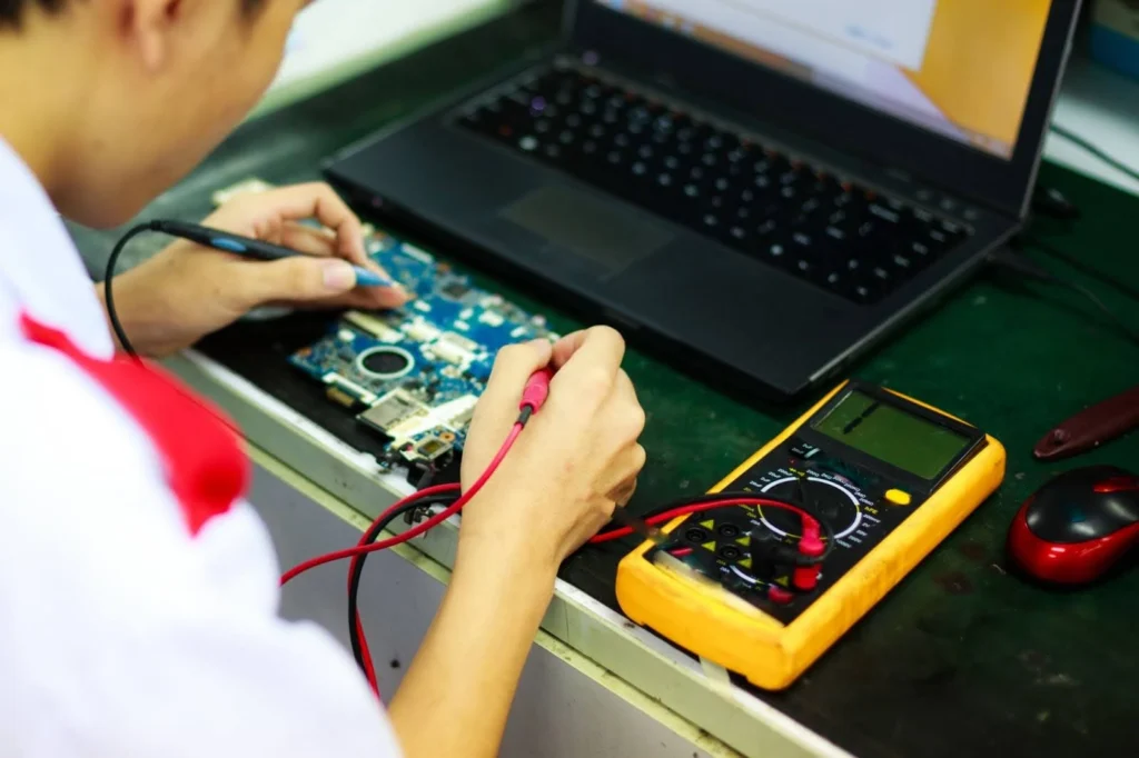 Potentiometers give makers fine-tuned control over circuits, helping them adjust voltage and resistance during testing and prototyping.