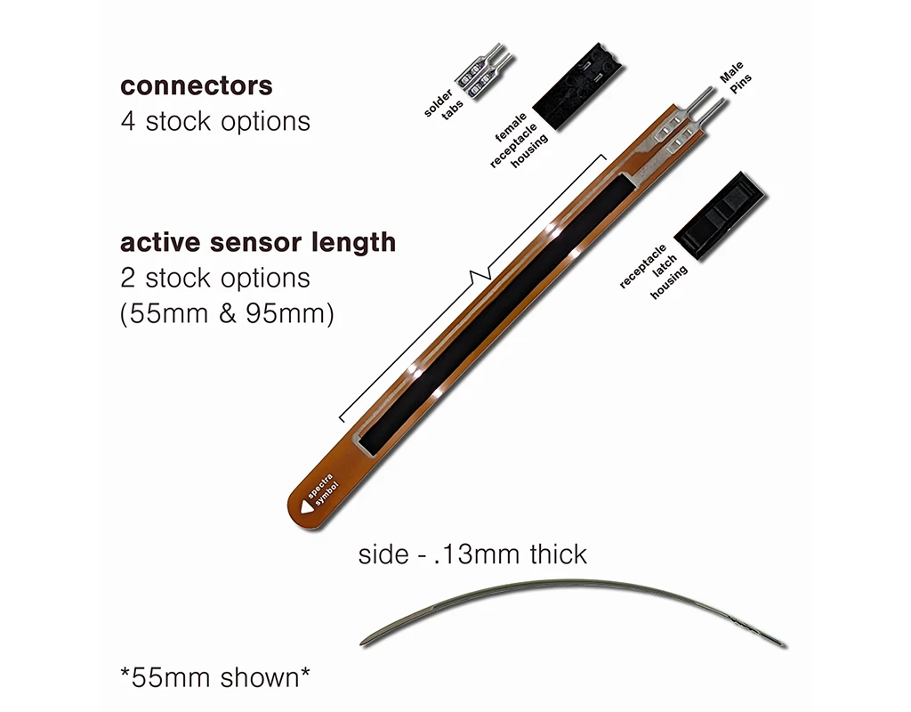 Image of Spectra Symbol Spectraflex with basic info for length and connector options