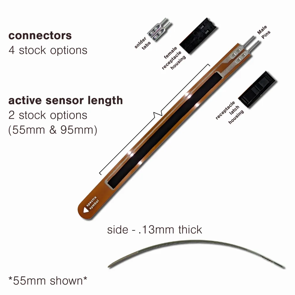 Image of Spectra Symbol Spectraflex with basic info for length and connector options